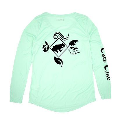 Ladies' Cokí Elements Long Sleeve Rash Guards